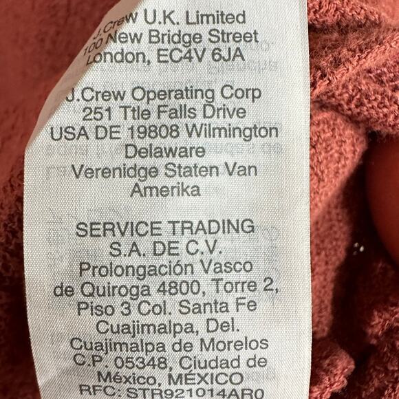 Texture & Thread Madewell Ruffle Ruffle-Cuff Top Boat Neck Long Sleeve SMALL - Picture 9 of 12